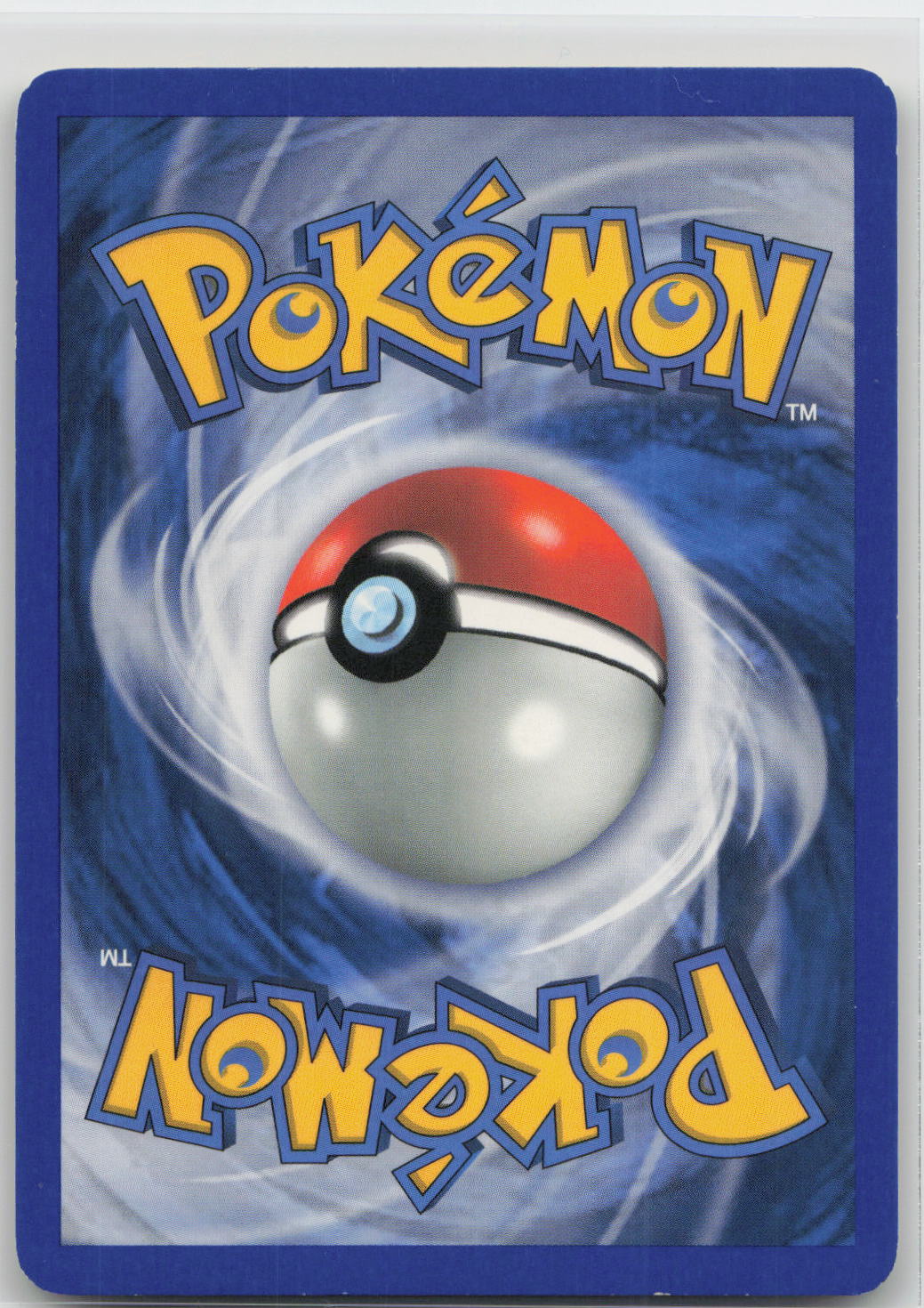 Back of card