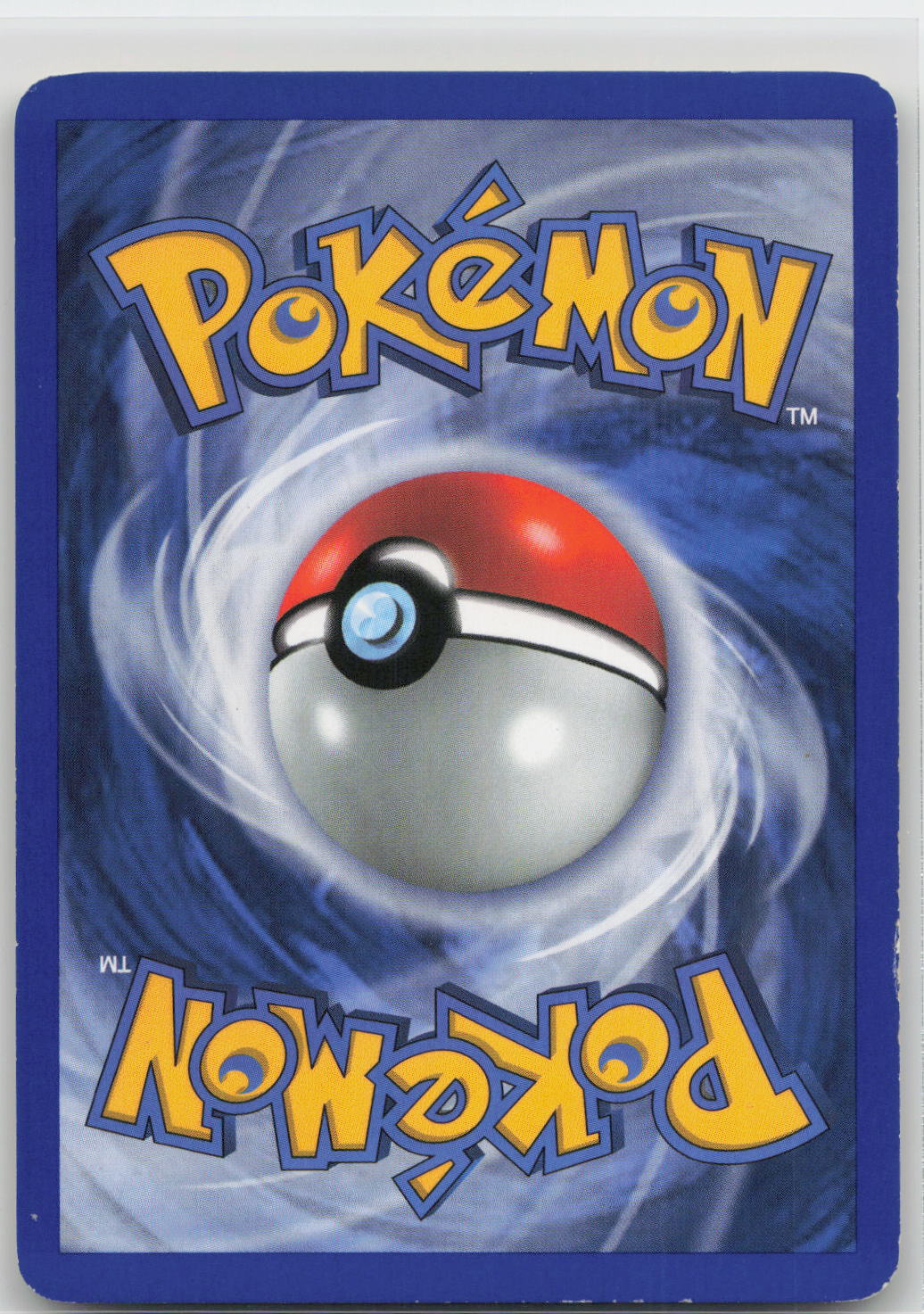 Back of card