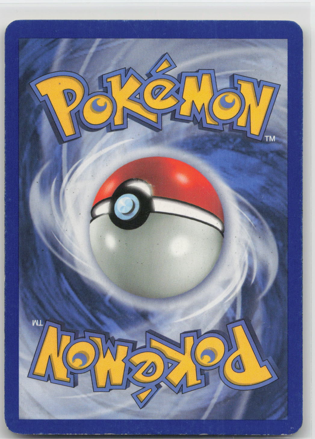 Back of card