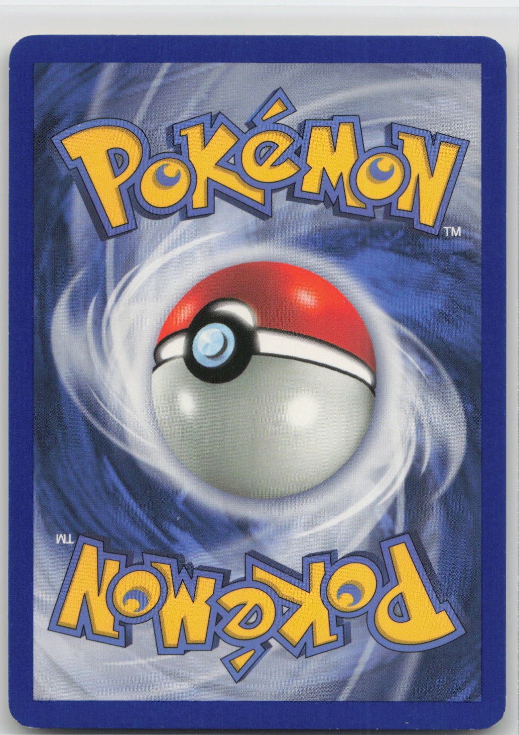 Back of card