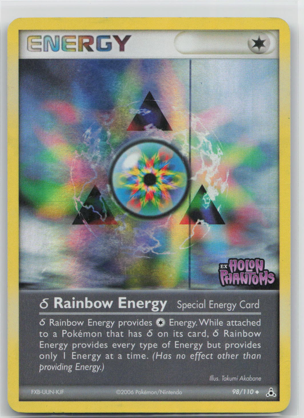 δ Rainbow Energy - Holon Phantoms 98/110