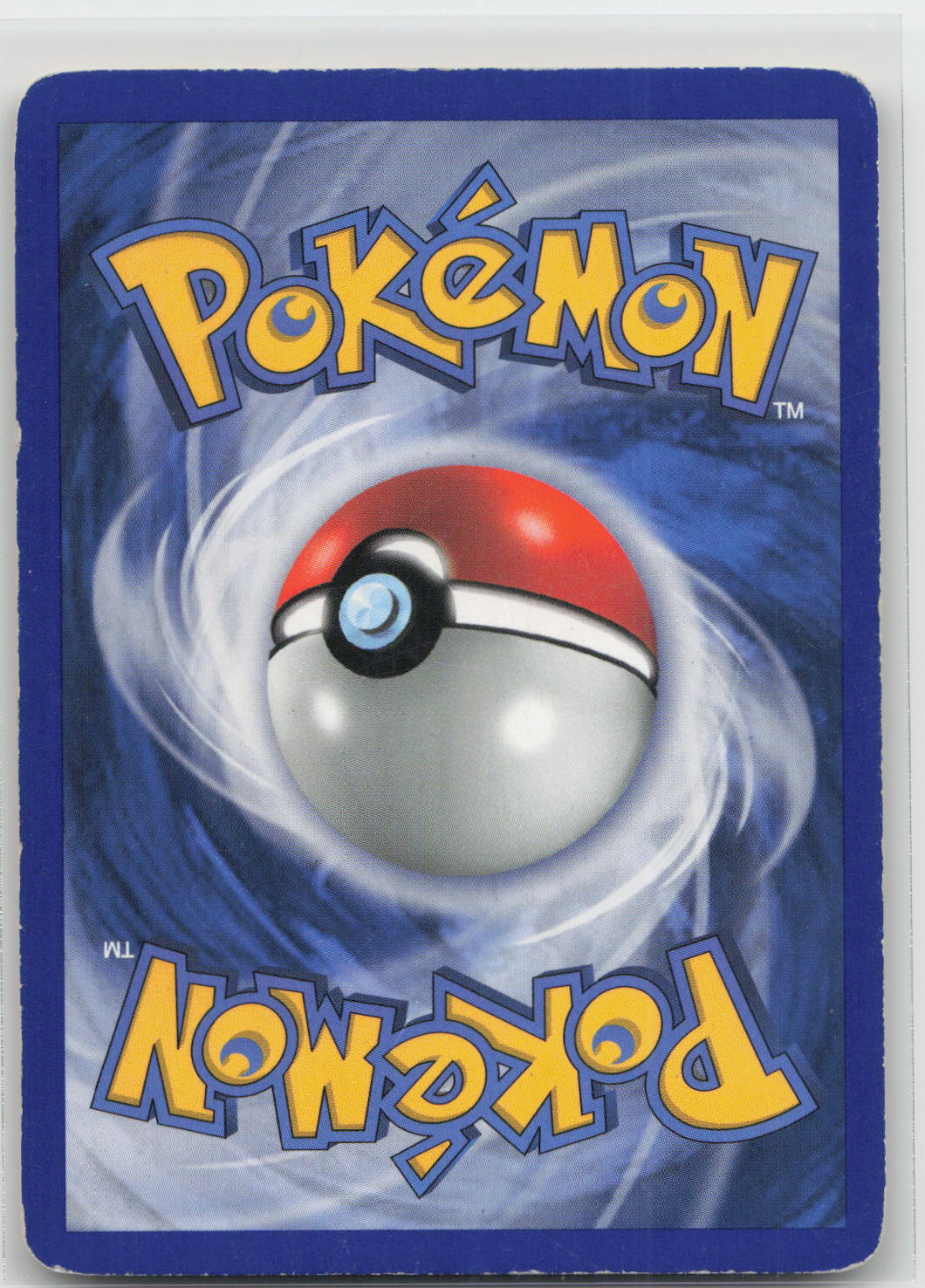 Back of card