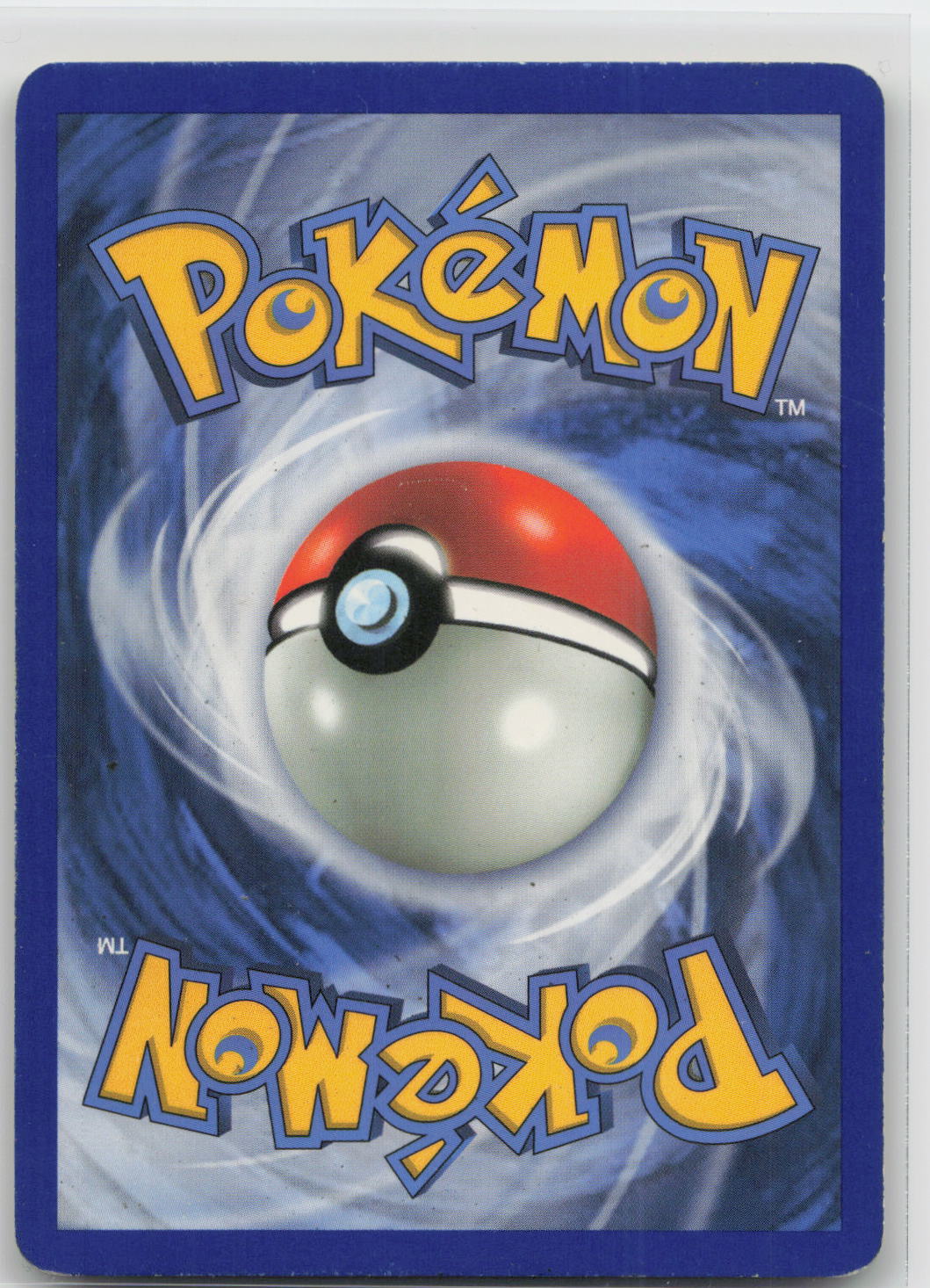 Back of card
