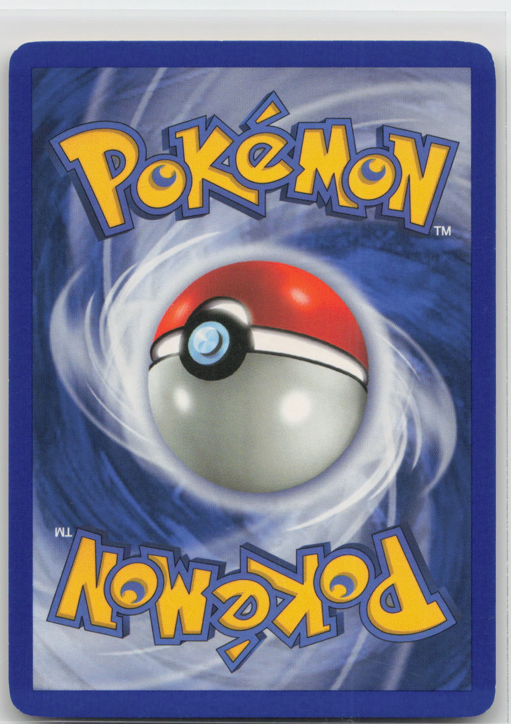 Back of card