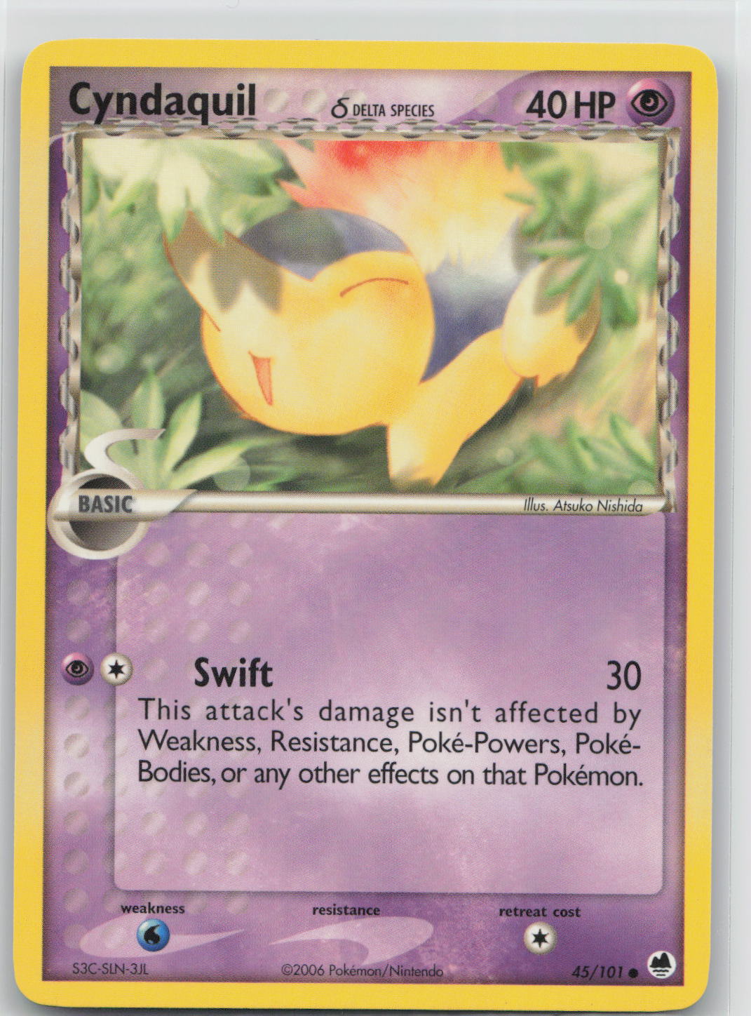 Cyndaquil δ - Dragon Frontiers 45/101