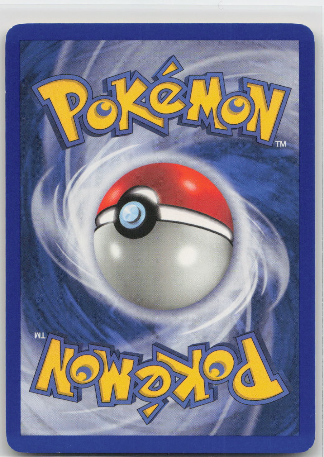 Back of card