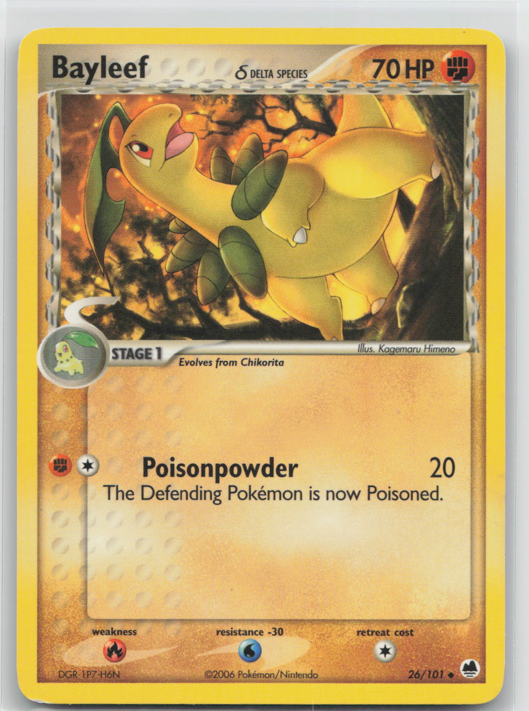 Bayleef δ - Dragon Frontiers 26/101