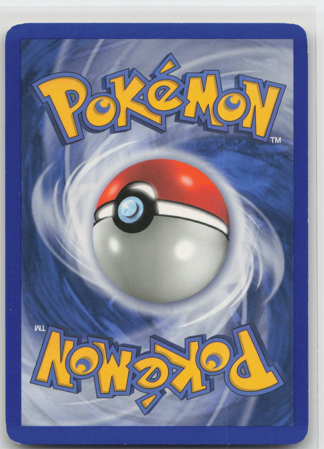 Back of card