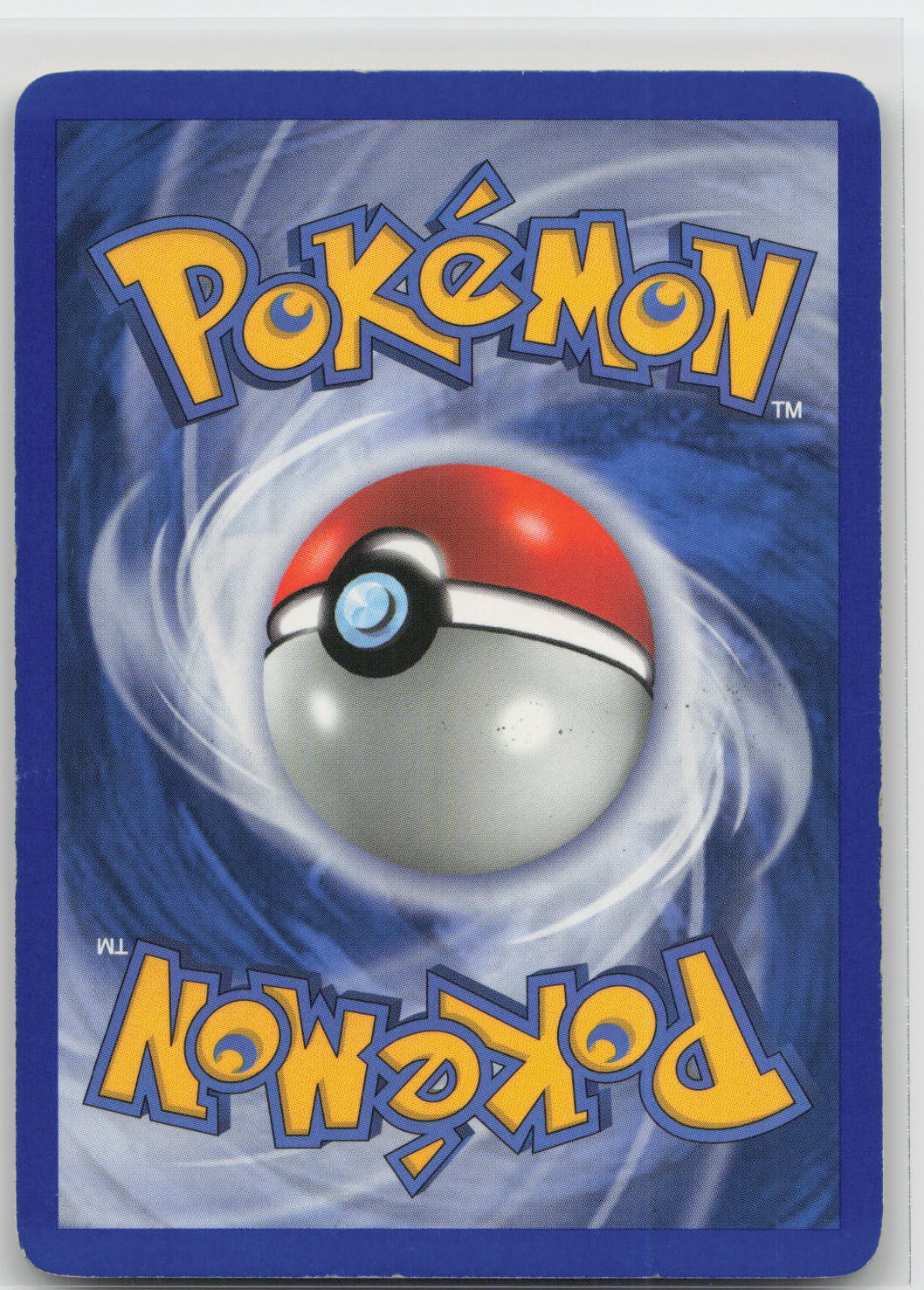 Back of card