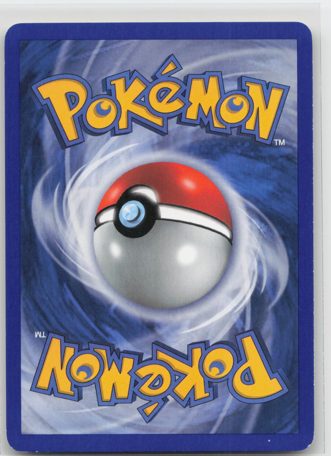 Back of card
