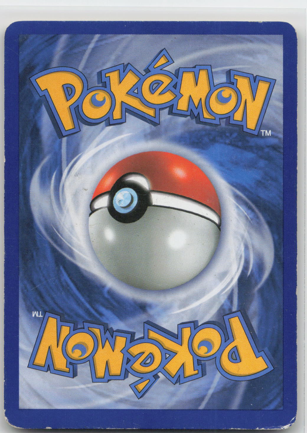 Back of card