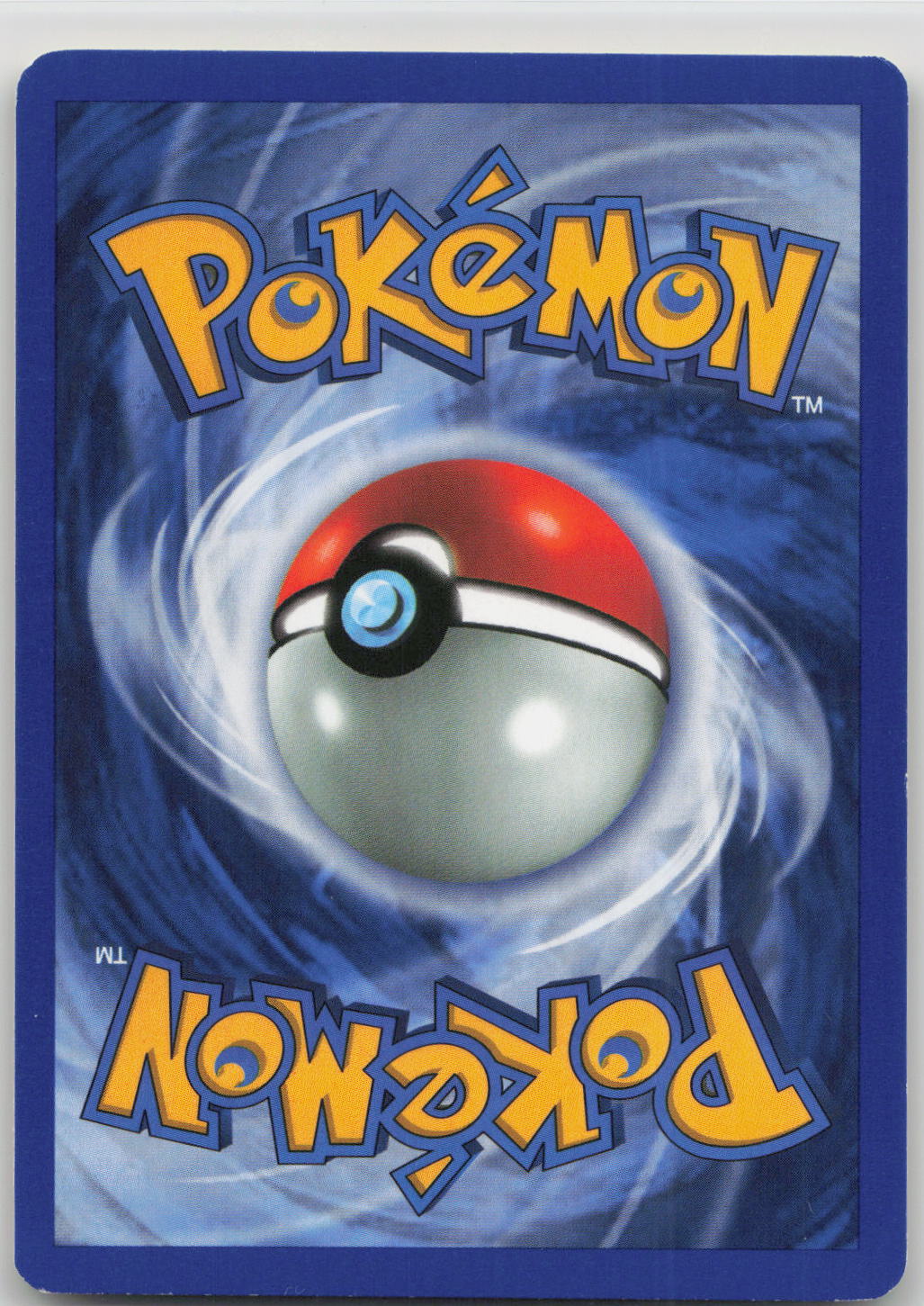 Back of card