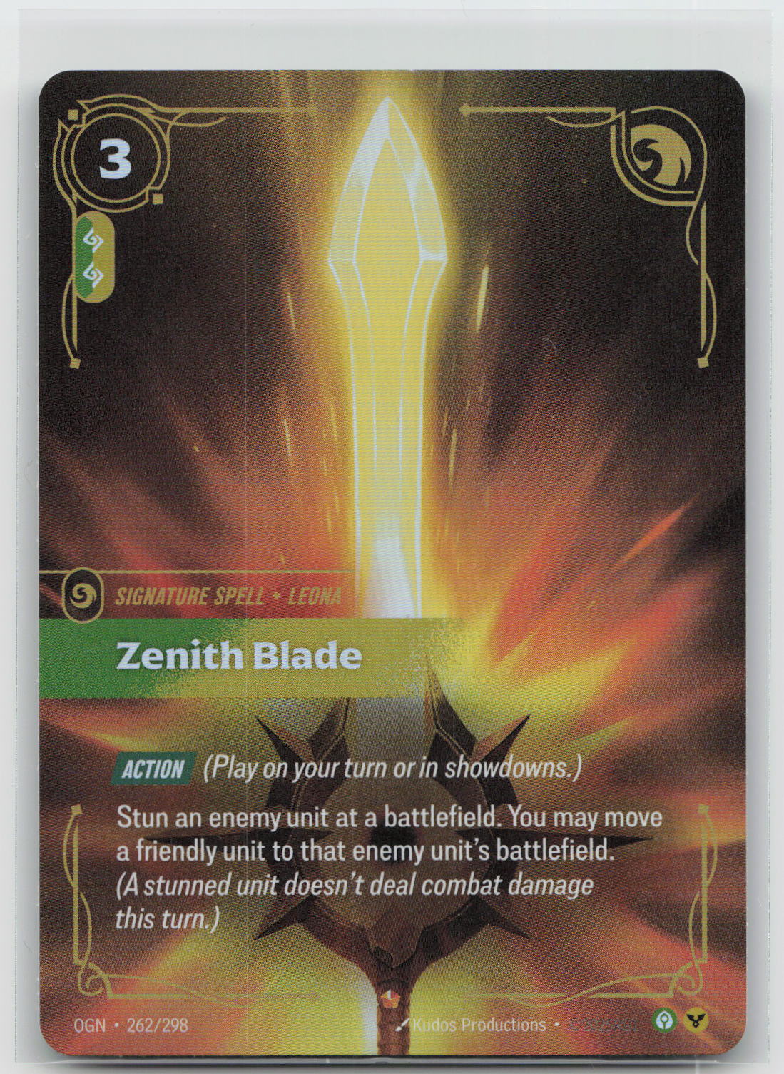 Zenith Blade - Origins 262/298
