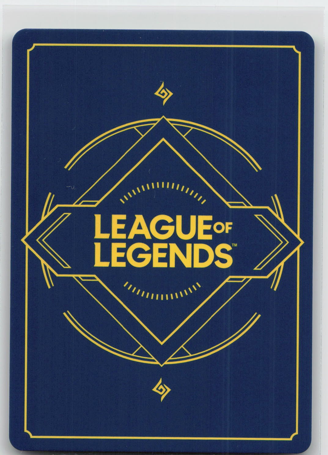 Back of card