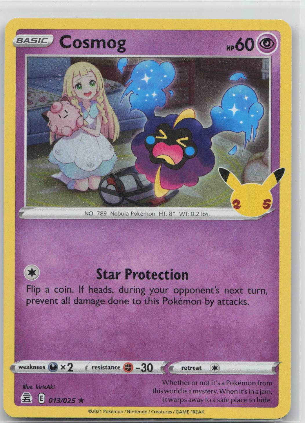 Cosmog - Celebrations 013/025