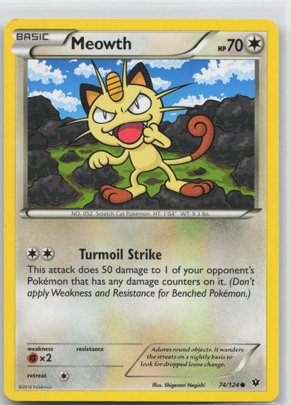 Meowth - Fates Collide 074/124