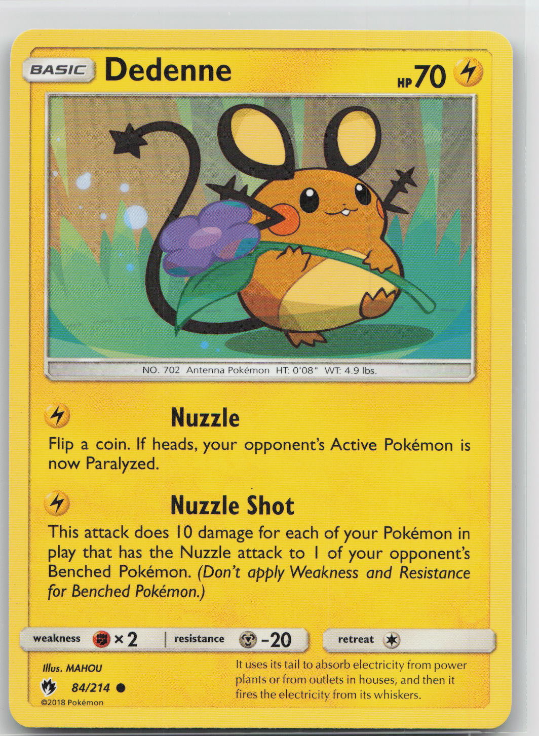Dedenne - Lost Thunder 084/214