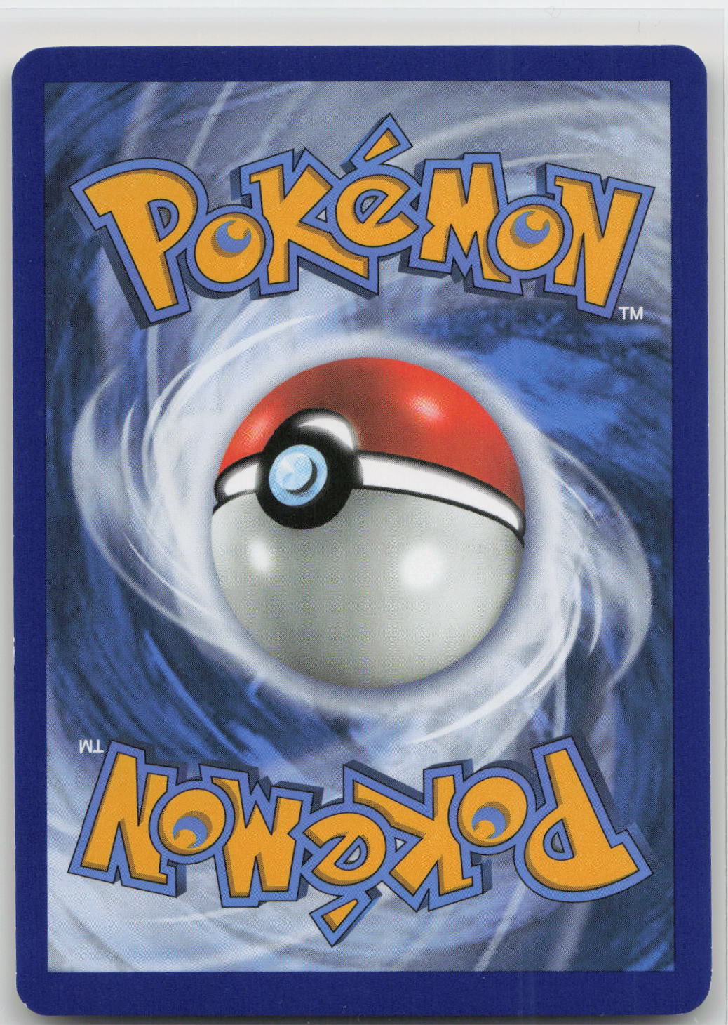 Back of card