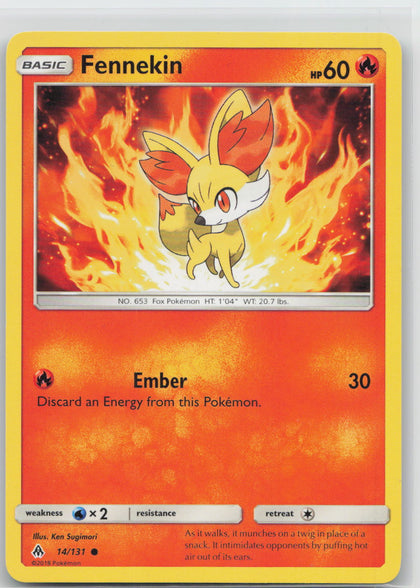 Fennekin - Forbidden Light 14/131