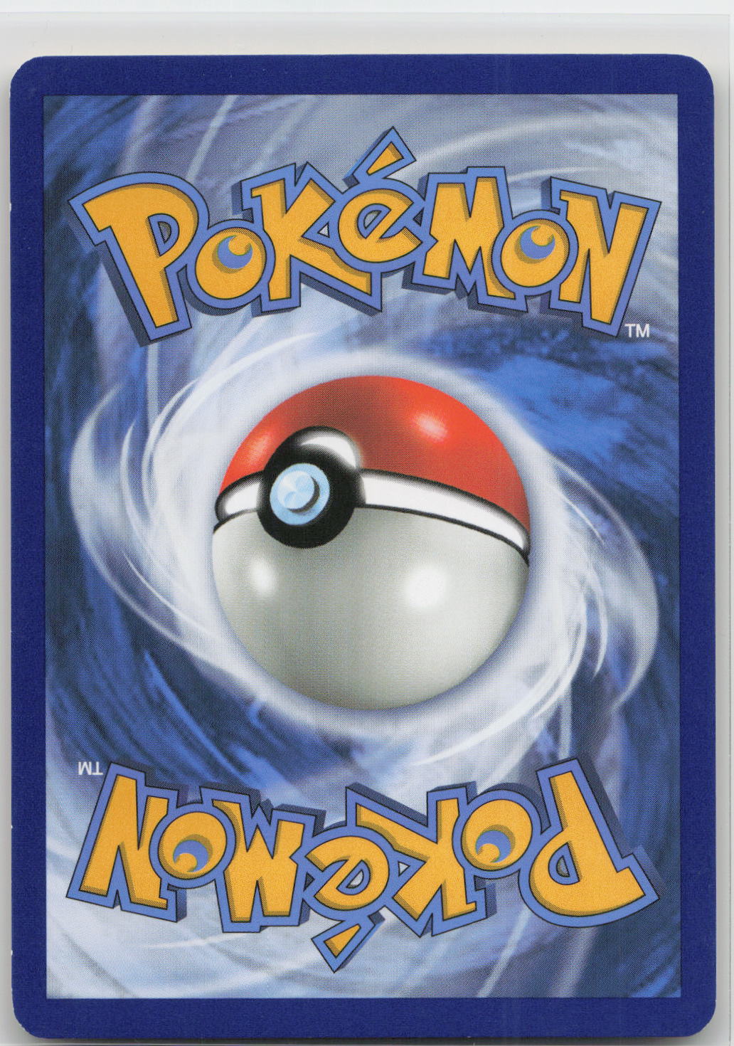 Back of card