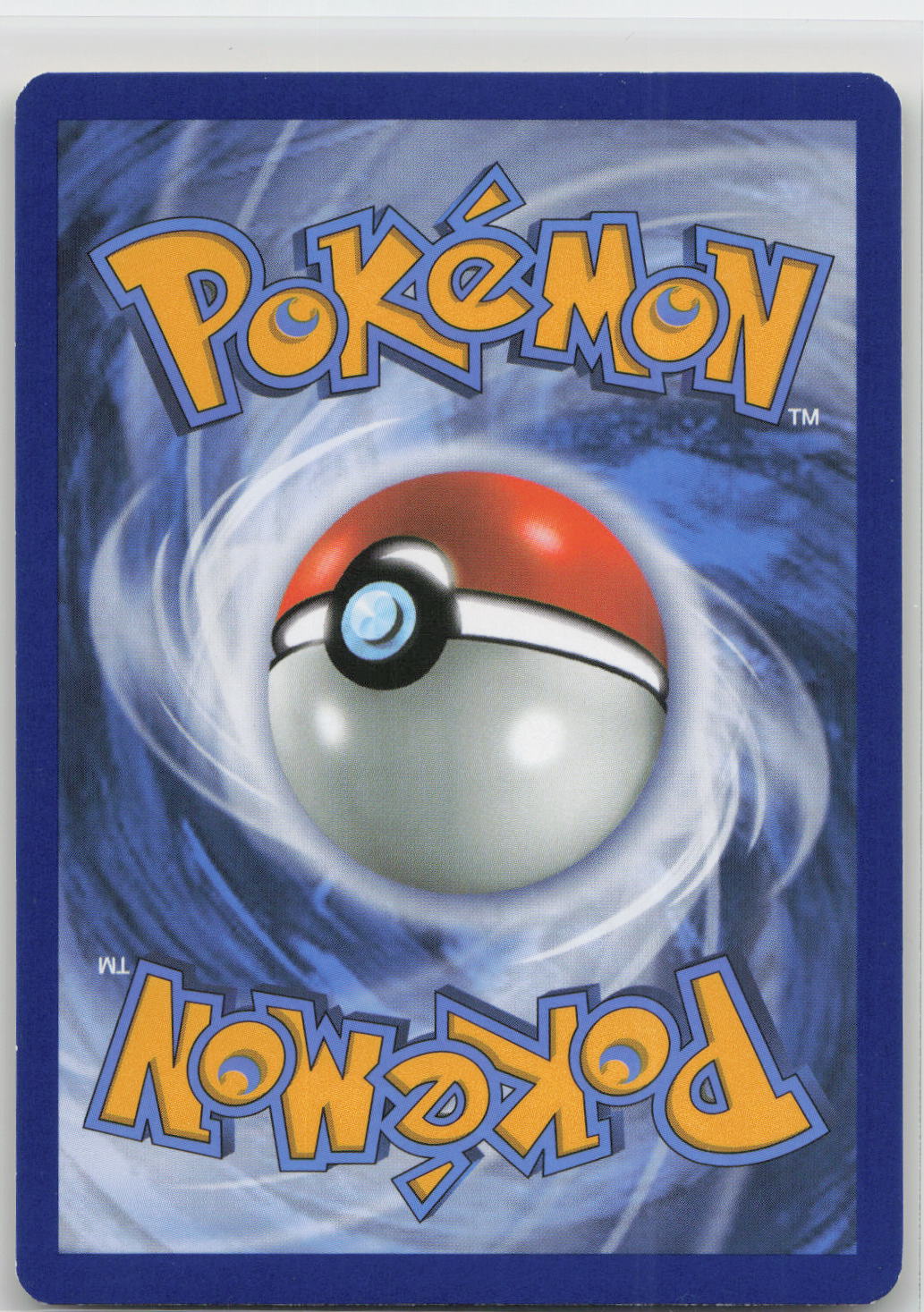 Back of card