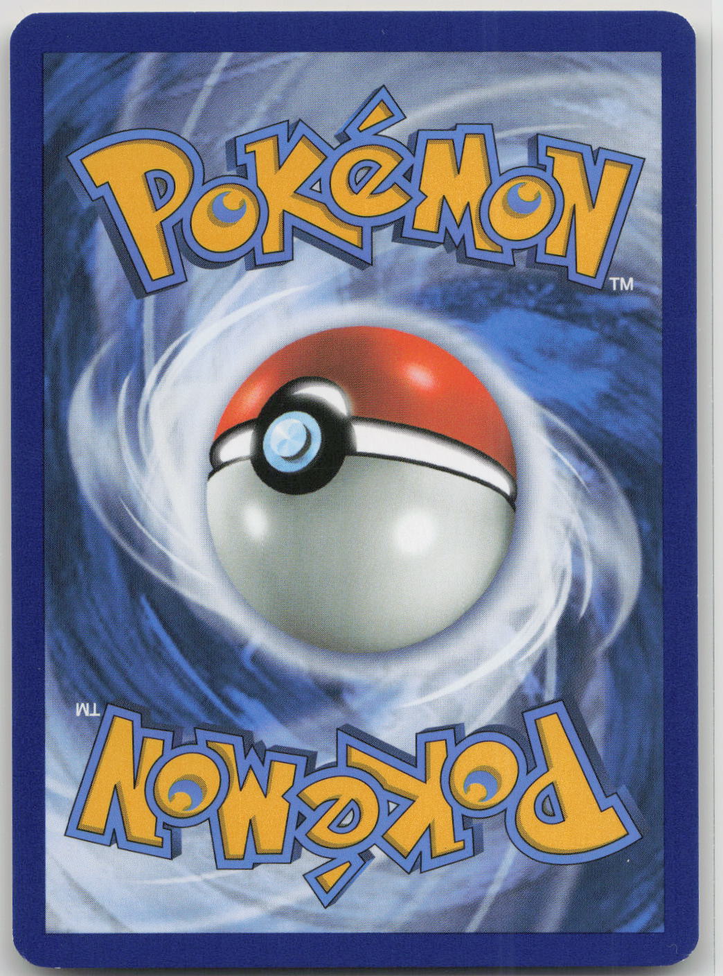 Back of card