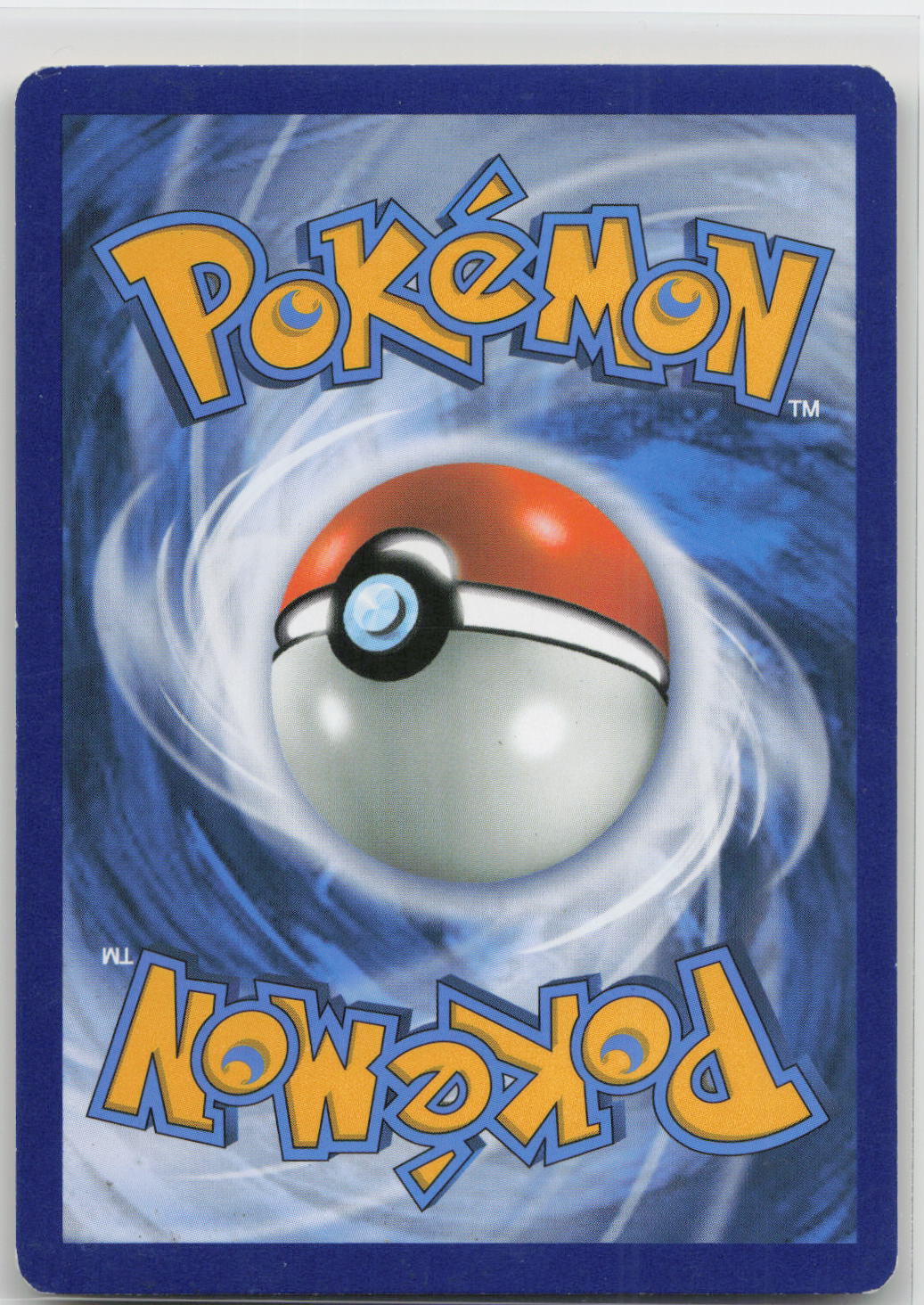 Back of card
