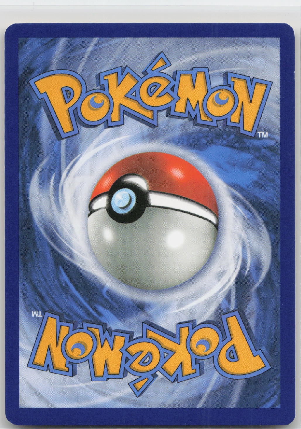 Back of card