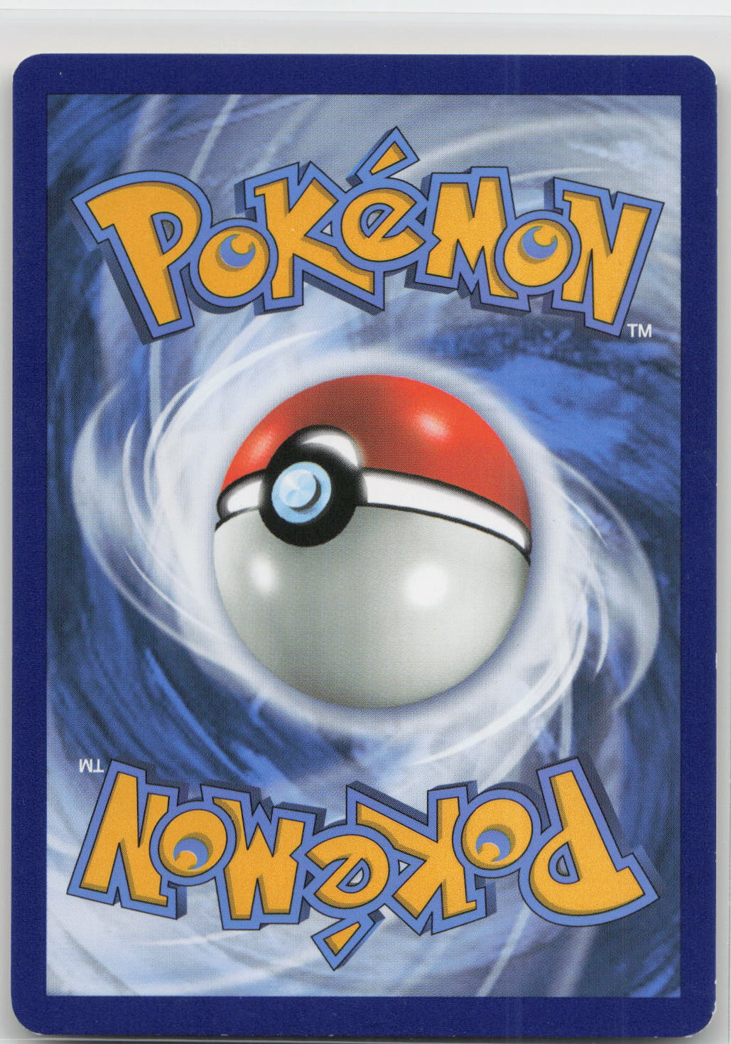 Back of card