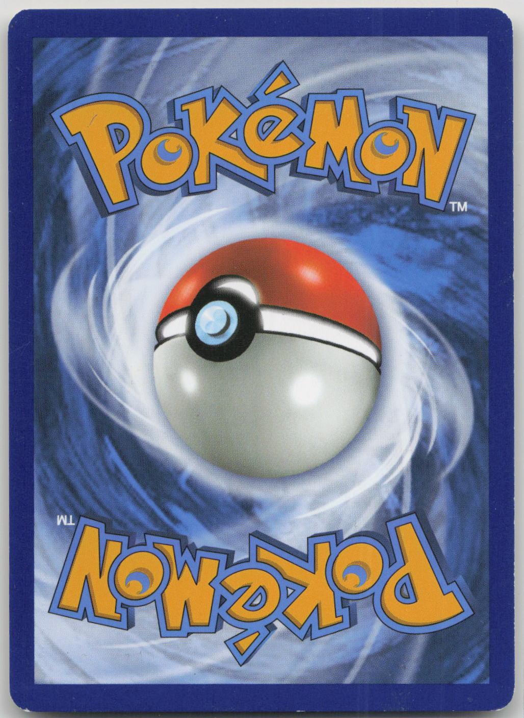 Back of card