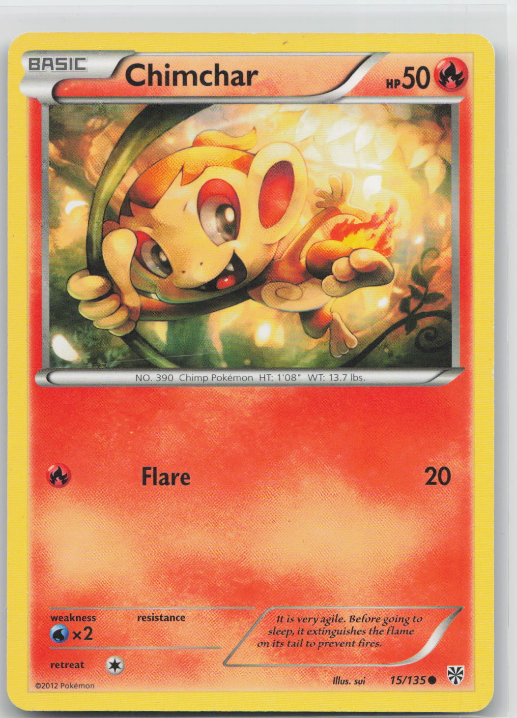 Chimchar - Plasma Storm 015/135