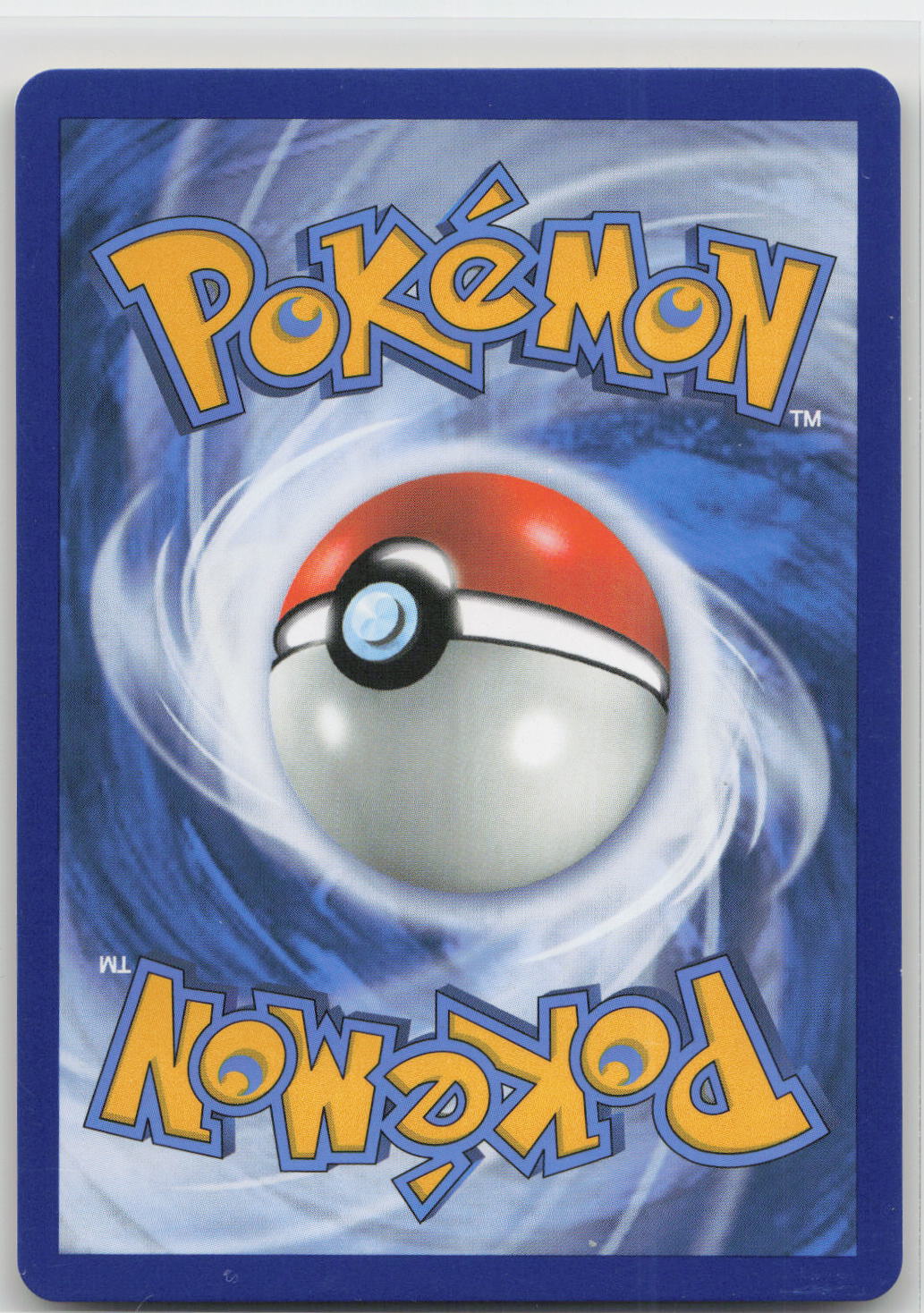Back of card