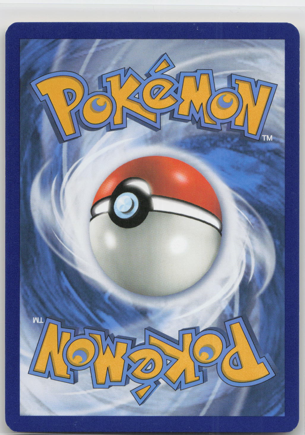 Back of card