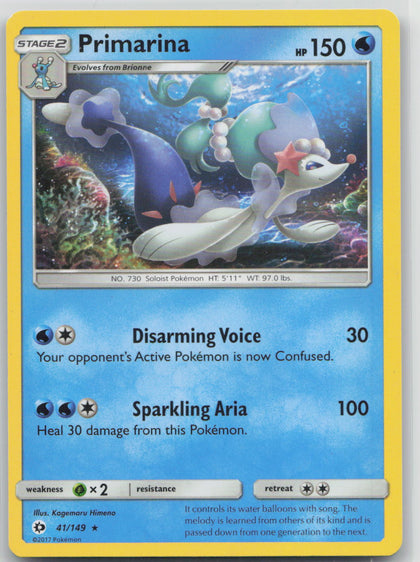 Primarina - Sun & Moon 041/149