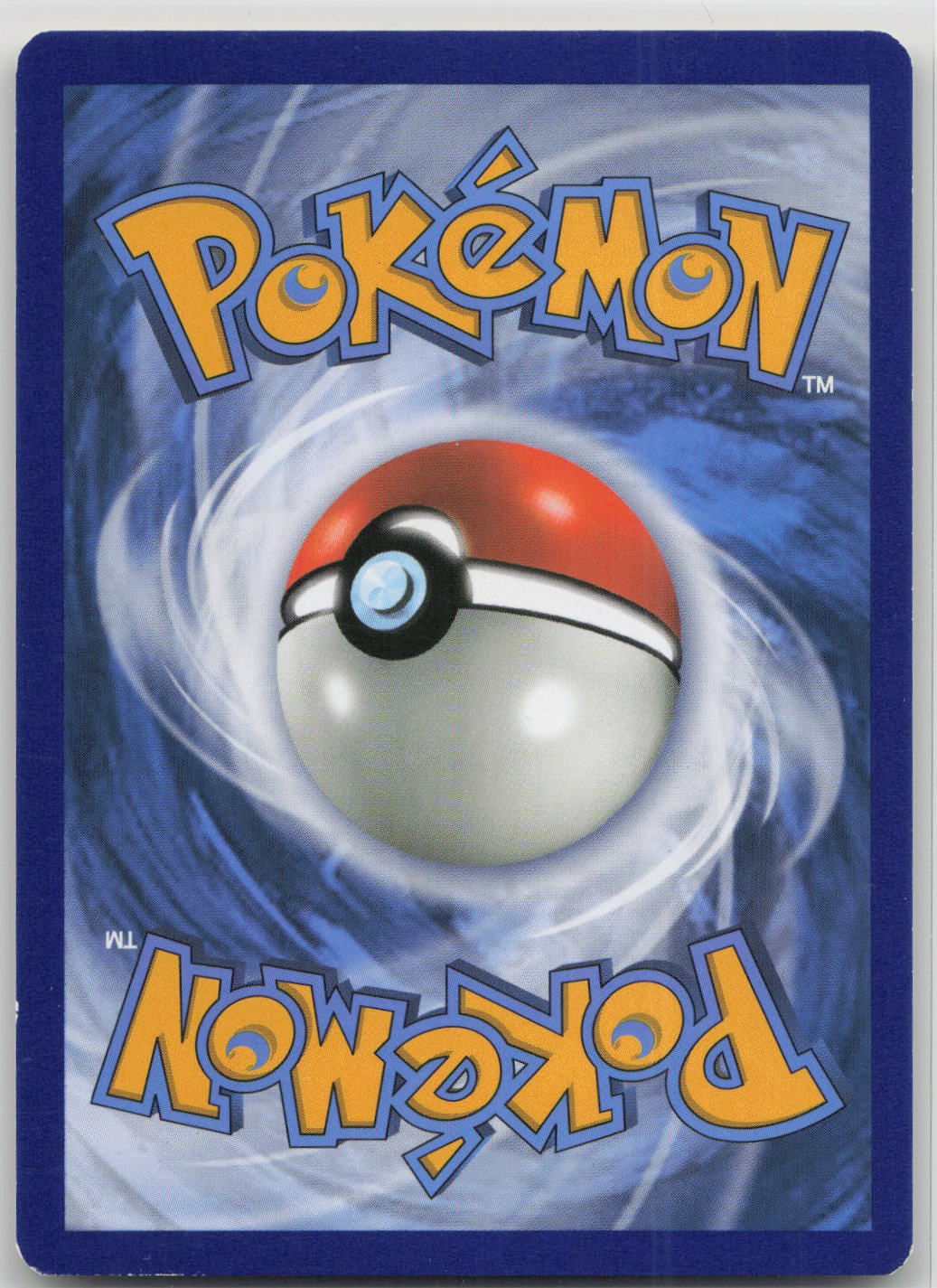 Back of card