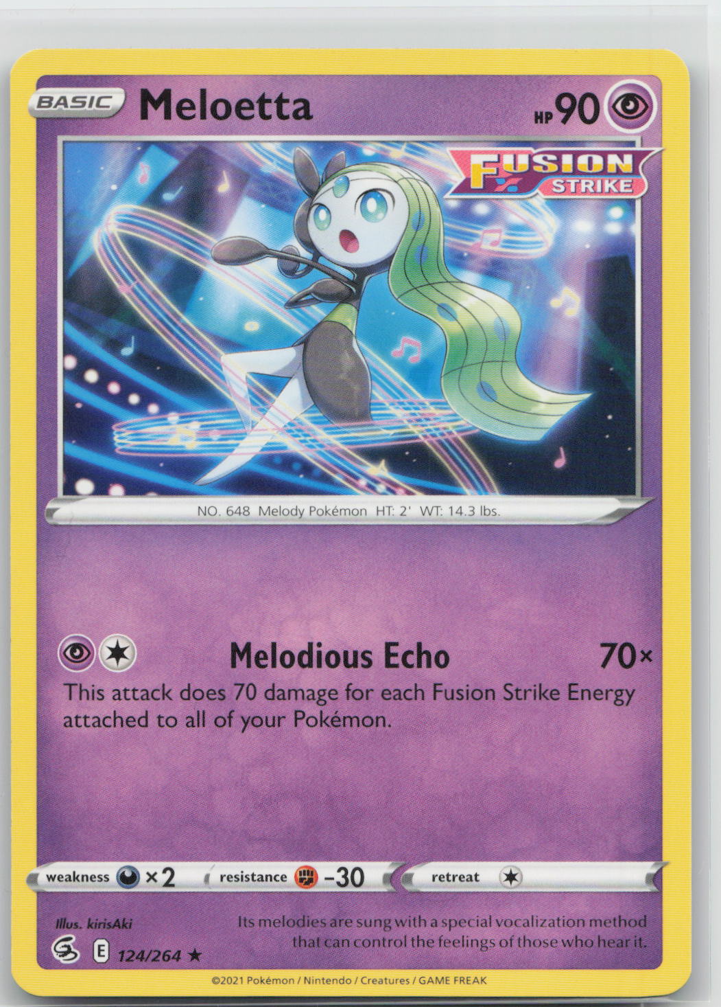 Meloetta - Fusion Strike 124/264