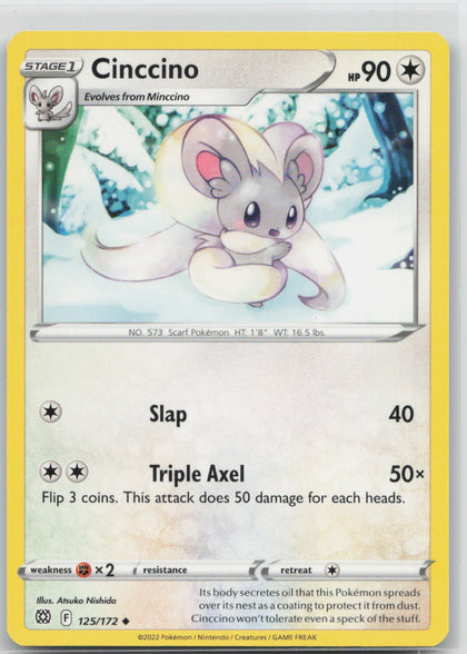 Cinccino - Brilliant Stars 125/172