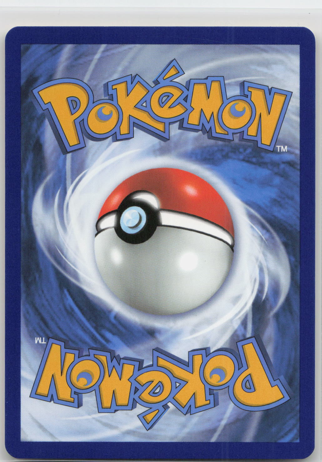Back of card