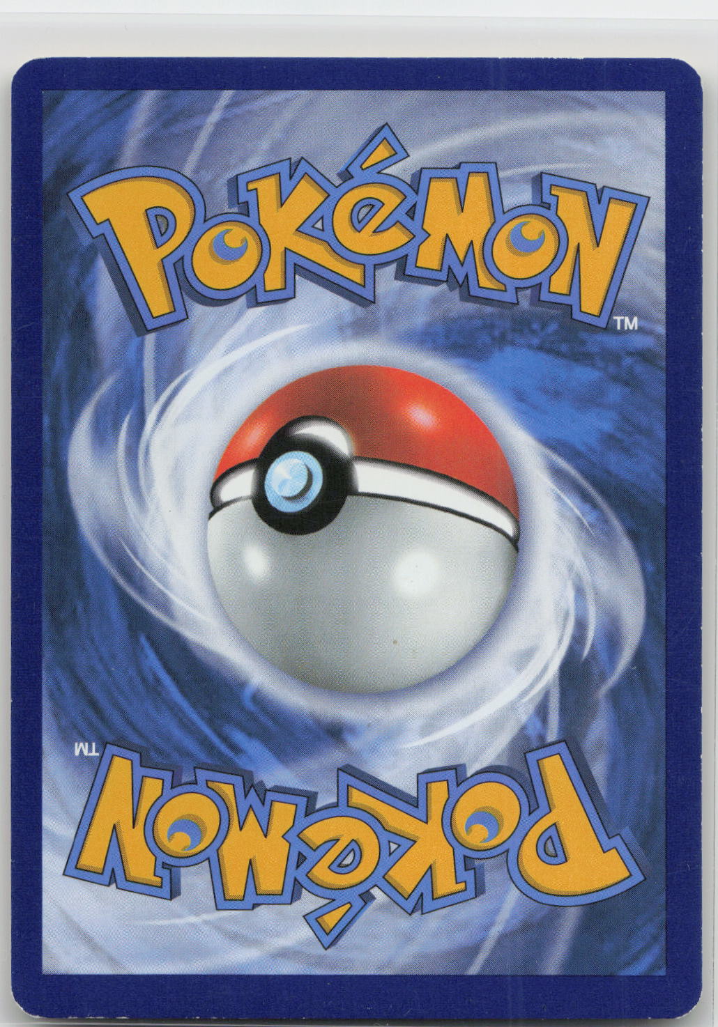 Back of card