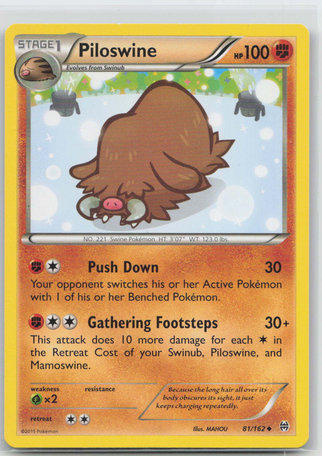 Piloswine - BREAKthrough 81/162