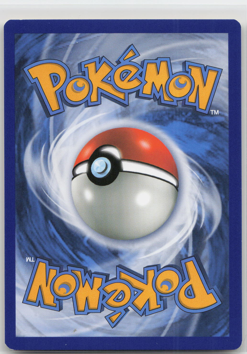 Back of card