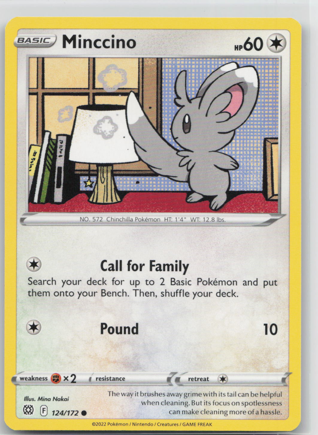 Minccino - Brilliant Stars 124/172