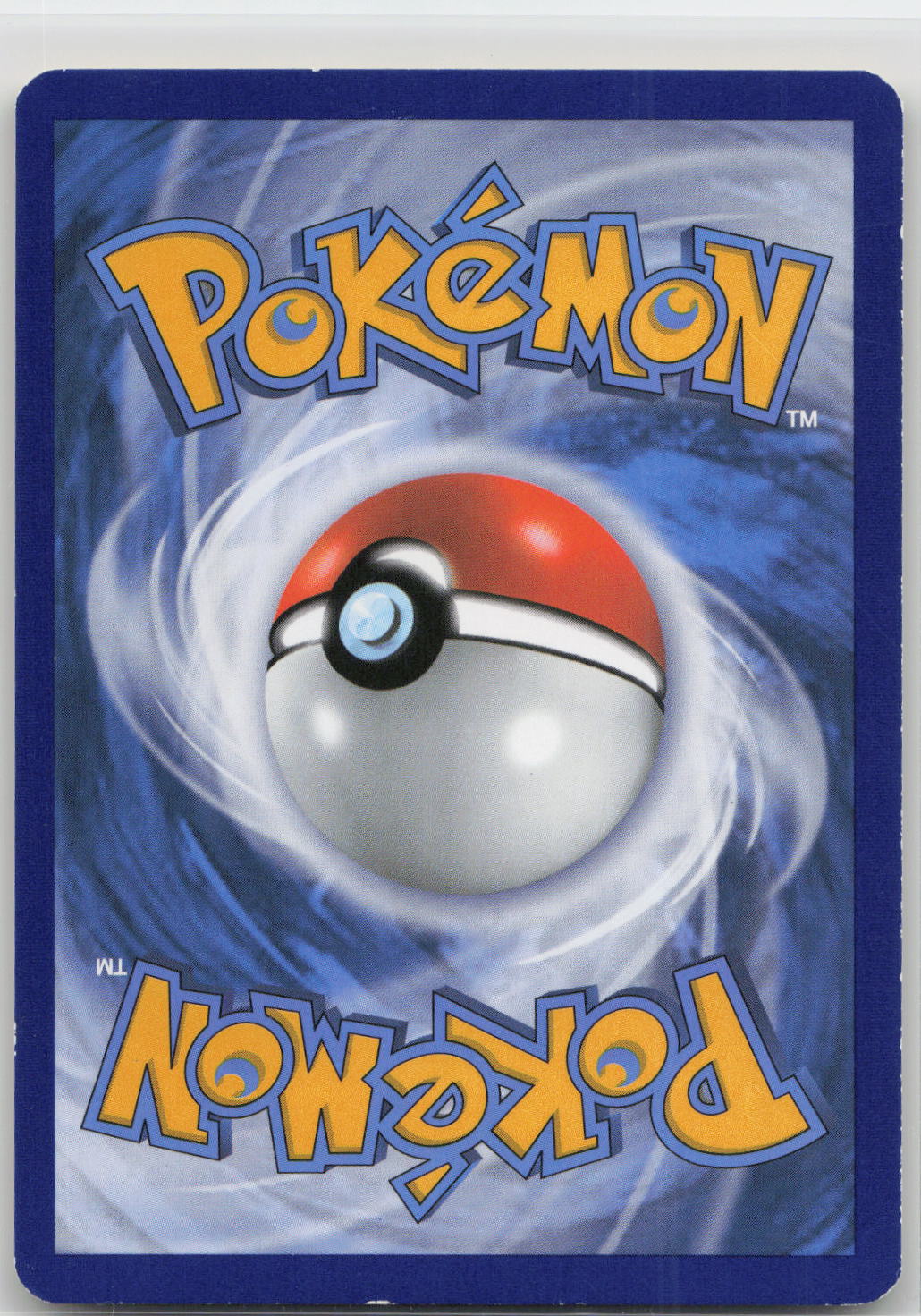Back of card