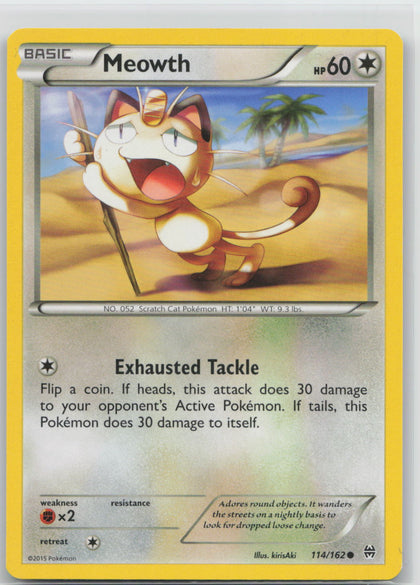 Meowth - BREAKthrough 114/162