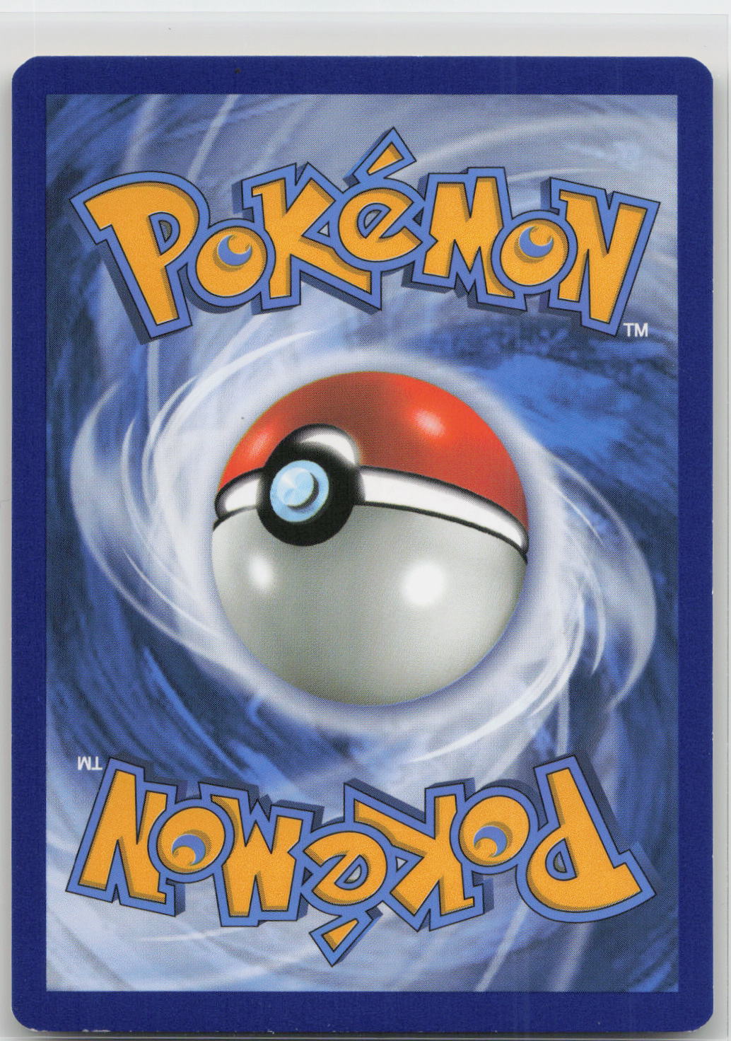 Back of card