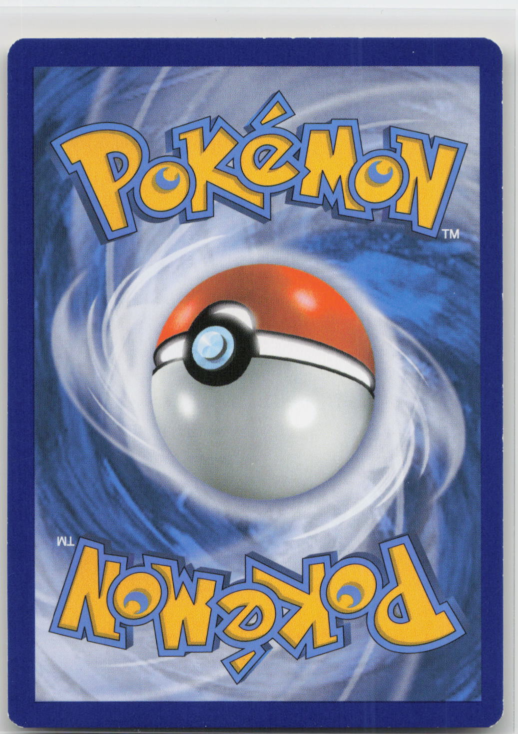 Back of card