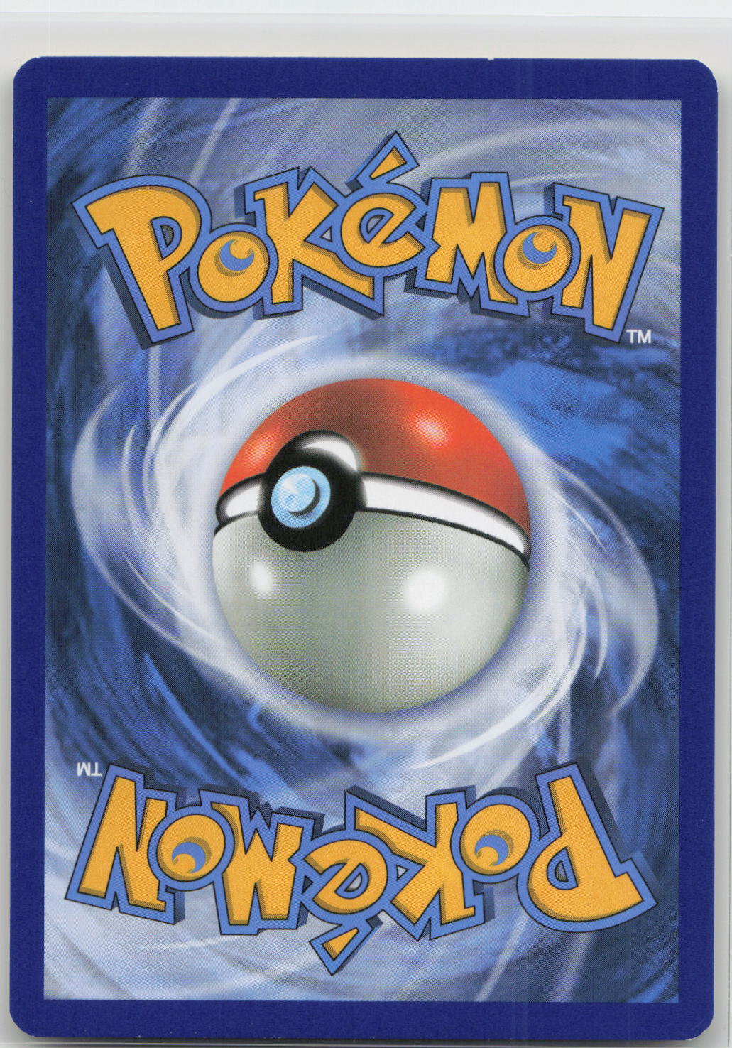 Back of card