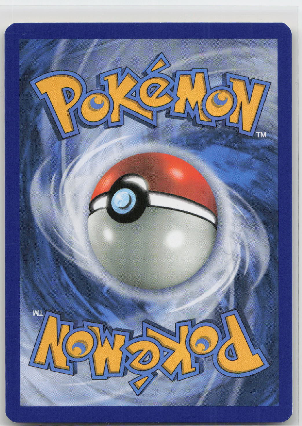 Back of card