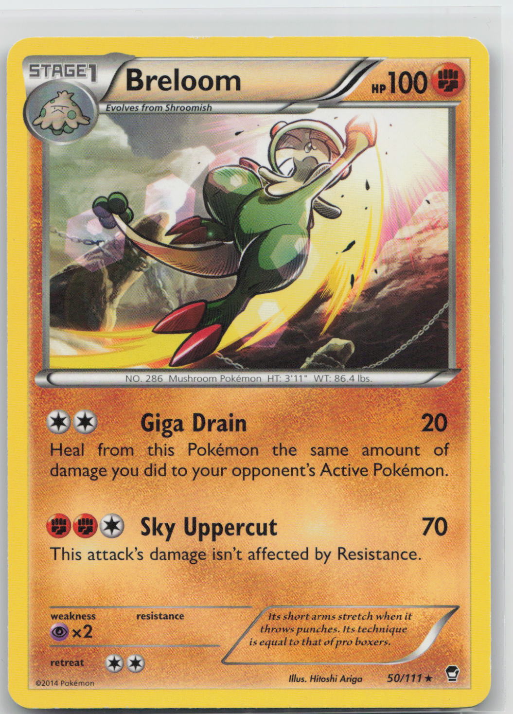 Breloom - Furious Fists 050/111