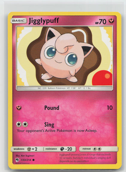 Jigglypuff - Lost Thunder 133/214